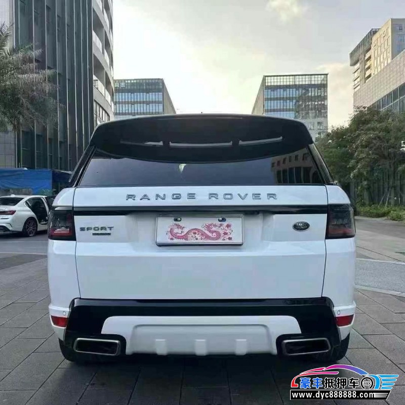 18年路虎揽胜运动版轿车抵押车出售