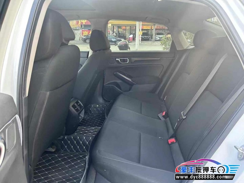 23年本田思域轿车抵押车出售