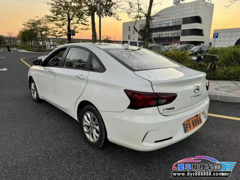 19年传祺GA4轿车抵押车出售