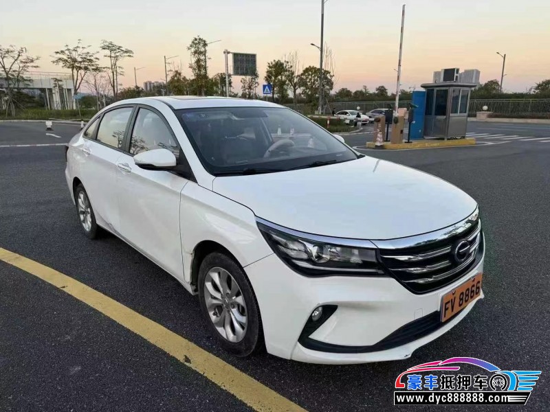 19年传祺GA4轿车抵押车出售