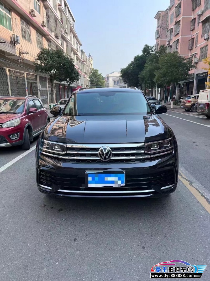 22年大众途昂轿车抵押车出售