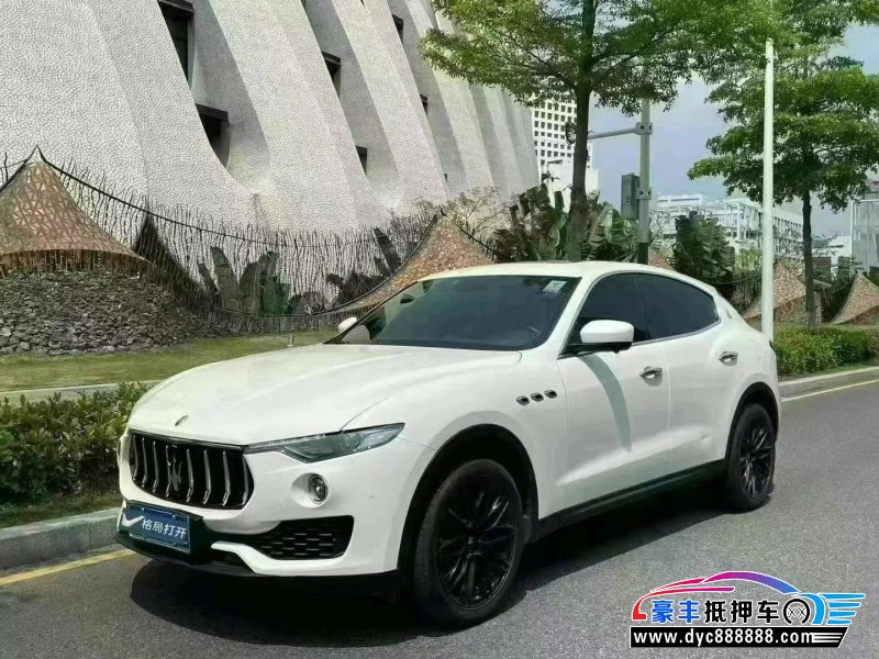 18年玛莎拉蒂莱万特轿车抵押车出售