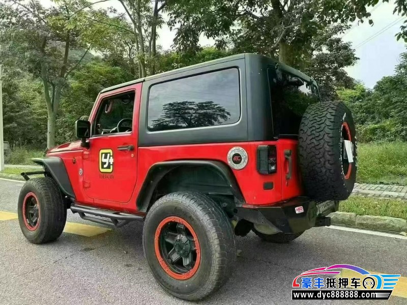 10年Jeep牧马人轿车抵押车出售