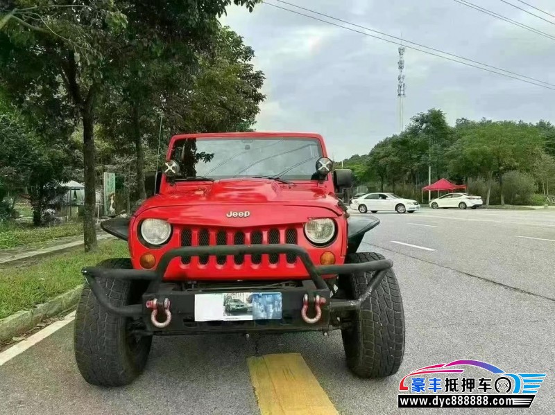 抵押车出售10年Jeep牧马人轿车