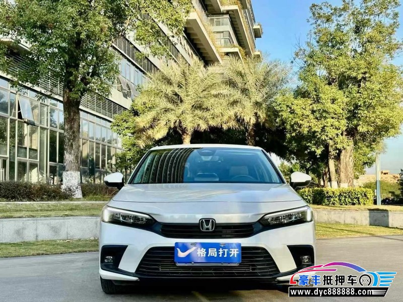 22年本田思域轿车抵押车出售