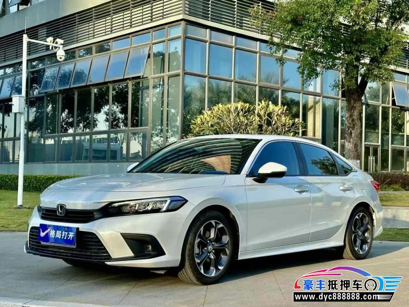 22年本田思域轿车抵押车出售