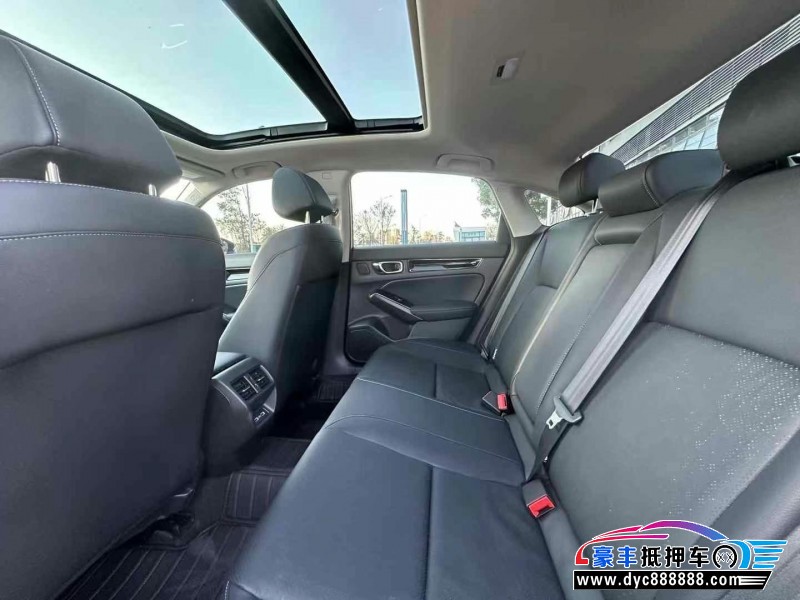 22年本田思域轿车抵押车出售