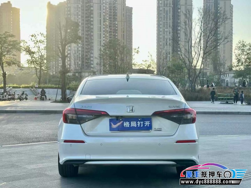 22年本田思域轿车抵押车出售