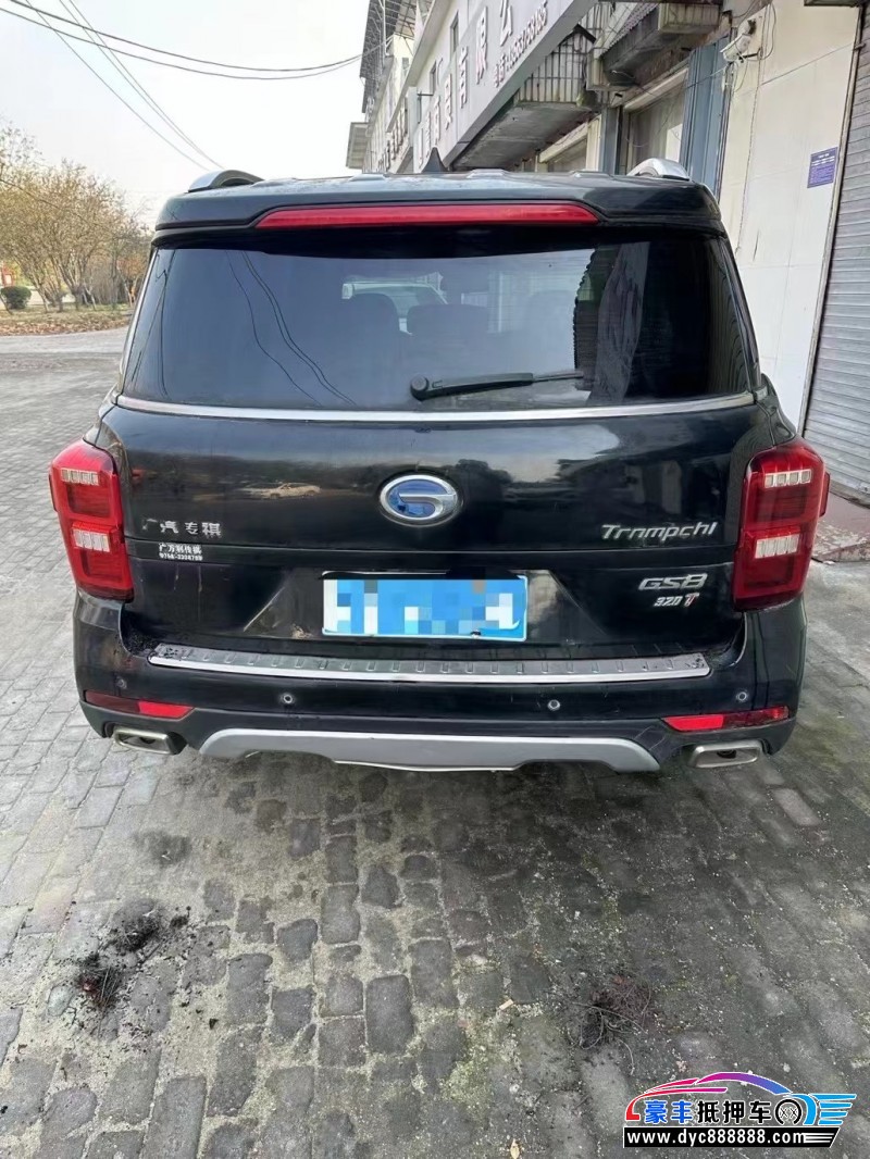 17年传祺GS8轿车抵押车出售