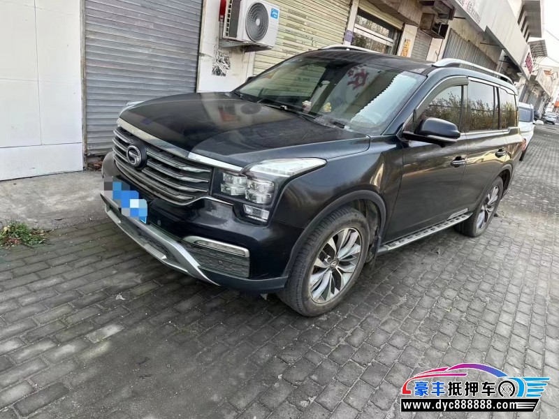 17年传祺GS8轿车抵押车出售