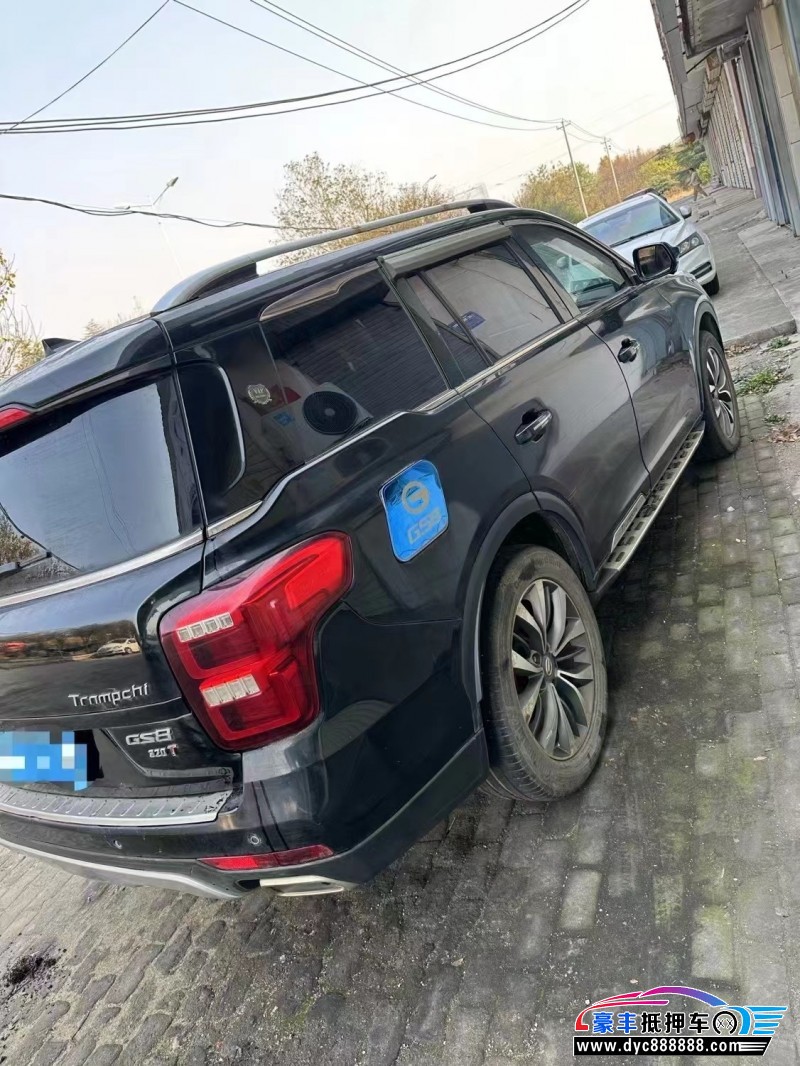 17年传祺GS8轿车抵押车出售