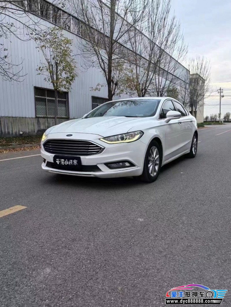 17年福特蒙迪欧轿车抵押车出售
