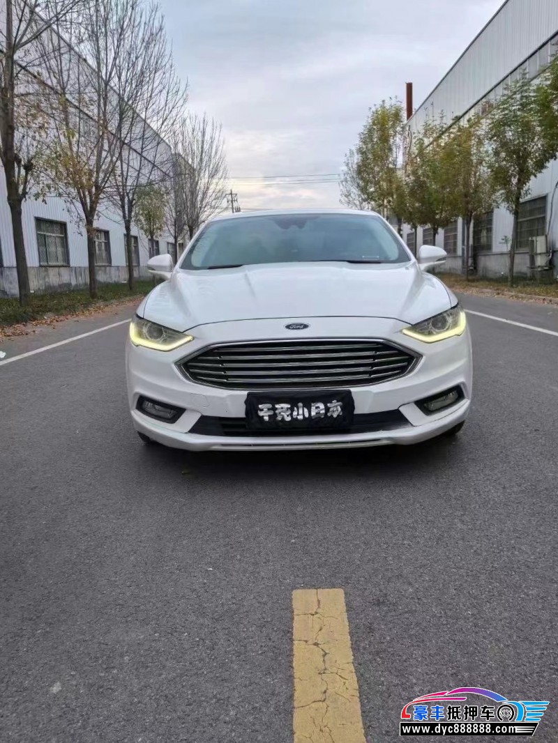 17年福特蒙迪欧轿车抵押车出售
