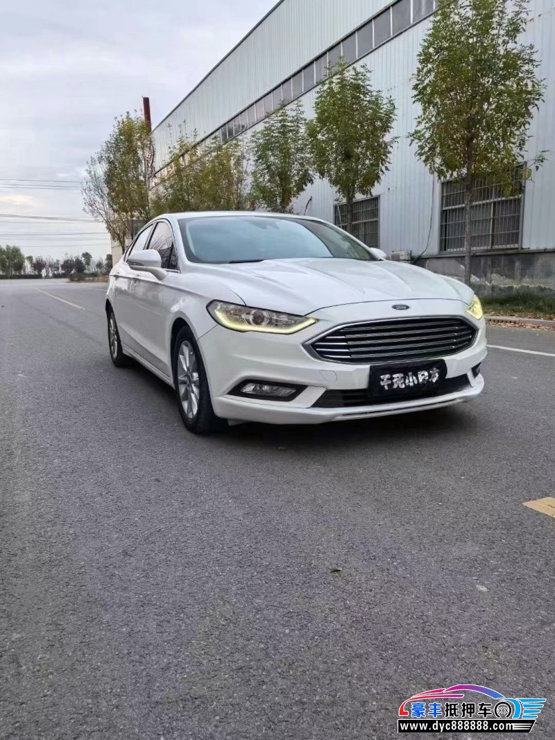 17年福特蒙迪欧轿车抵押车出售
