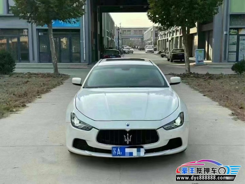 15年玛莎拉蒂Ghibli轿车抵押车出售