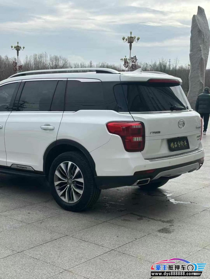 17年传祺GS8轿车抵押车出售