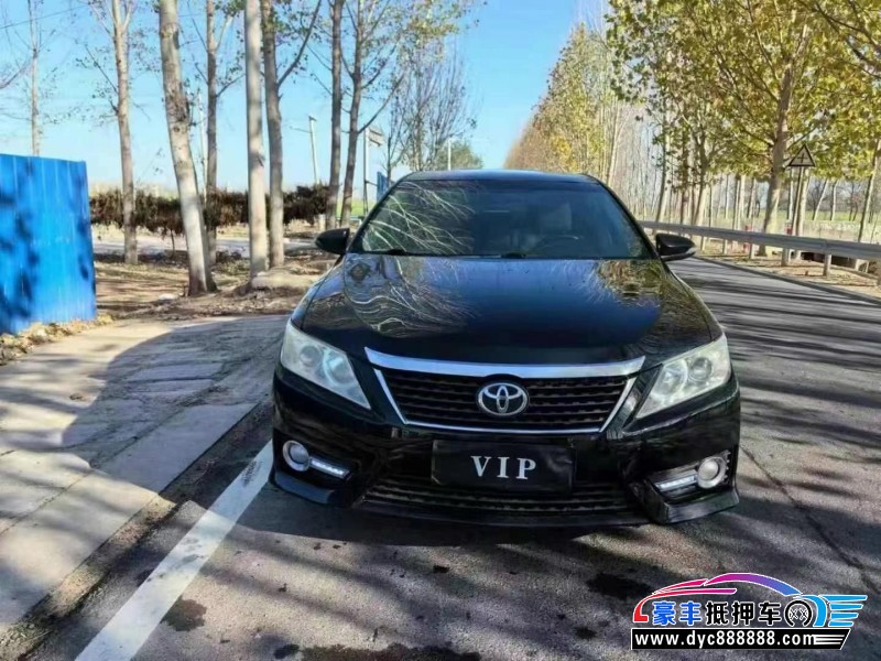 13年丰田凯美瑞轿车抵押车出售