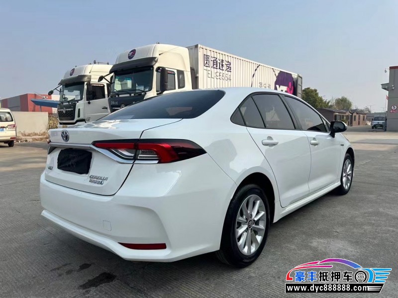 21年丰田卡罗拉轿车抵押车出售