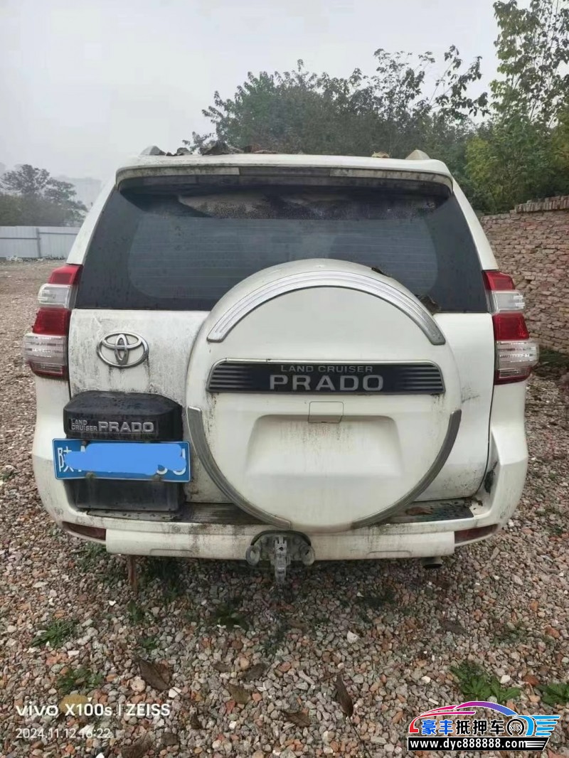 16年丰田普拉多（霸道）轿车抵押车出售