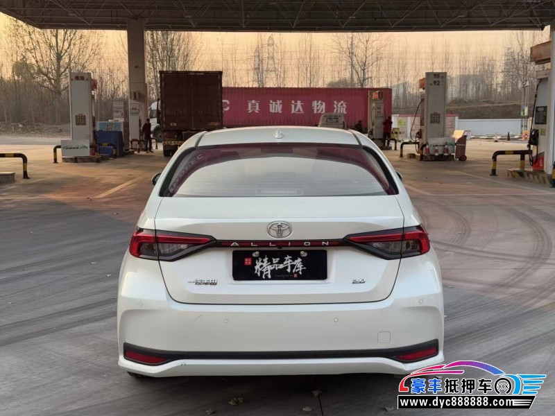 21年丰田亚洲狮轿车抵押车出售