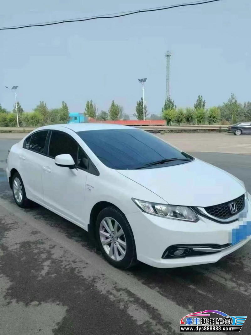 16年本田思域轿车抵押车出售