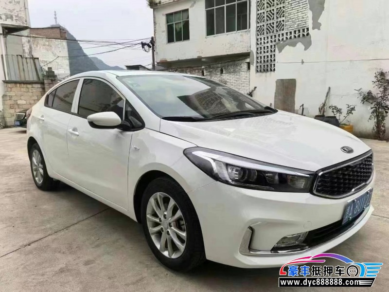 19年起亚K3轿车抵押车出售