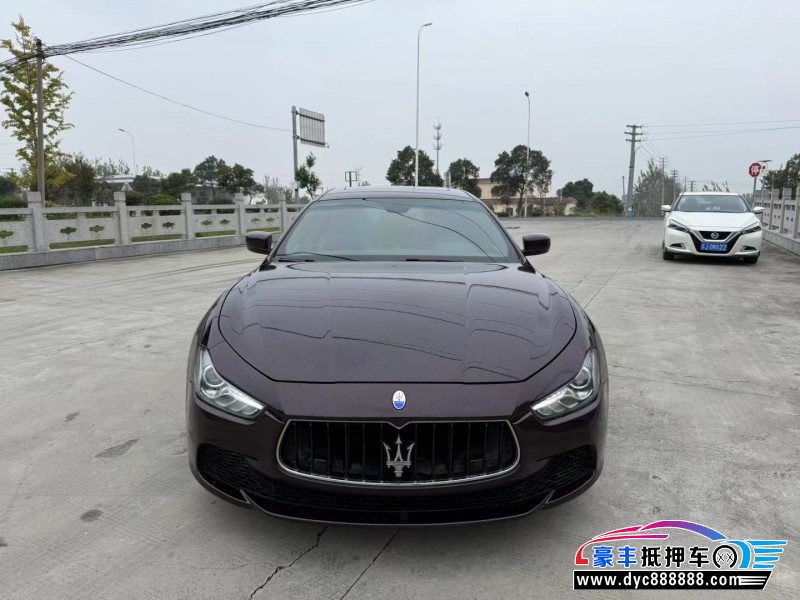 16年玛莎拉蒂Ghibli轿车抵押车出售