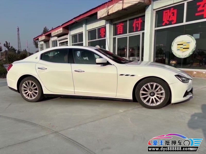 16年玛莎拉蒂Ghibli轿车抵押车出售