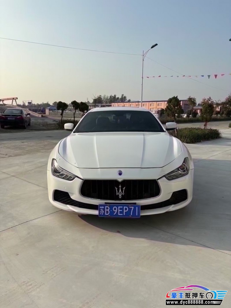 16年玛莎拉蒂Ghibli轿车抵押车出售