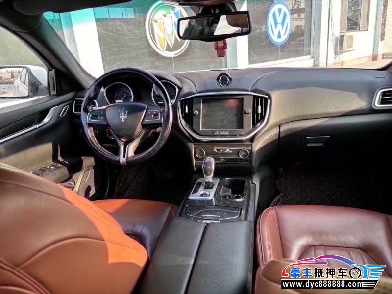 16年玛莎拉蒂Ghibli轿车抵押车出售