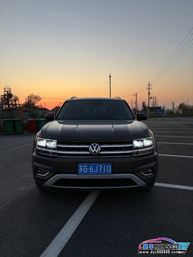 18年大众途昂轿车抵押车出售