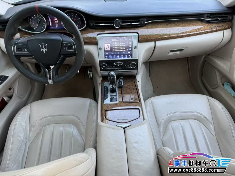 14年玛莎拉蒂总裁轿车抵押车出售