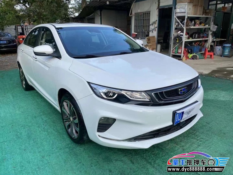 18年吉利帝豪轿车抵押车出售