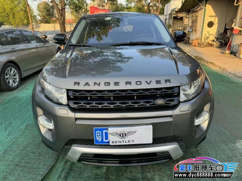 13年路虎揽胜极光SUV抵押车出售