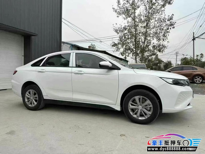 24年吉利帝豪EV轿车抵押车出售