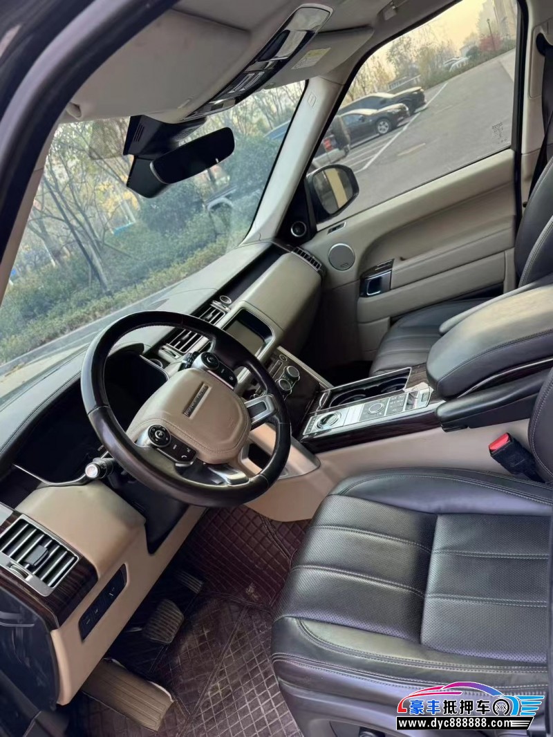 18年路虎揽胜行政轿车抵押车出售