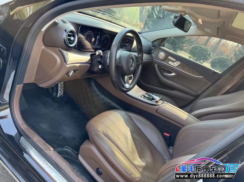 18年奔驰E轿车抵押车出售