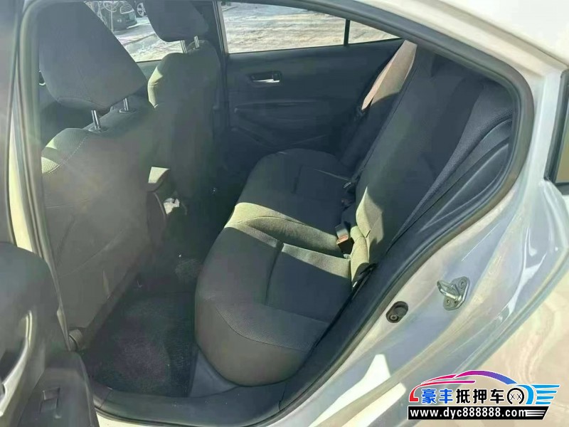 22年丰田卡罗拉轿车抵押车出售