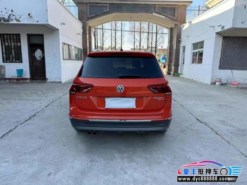 18年大众途观L轿车抵押车出售