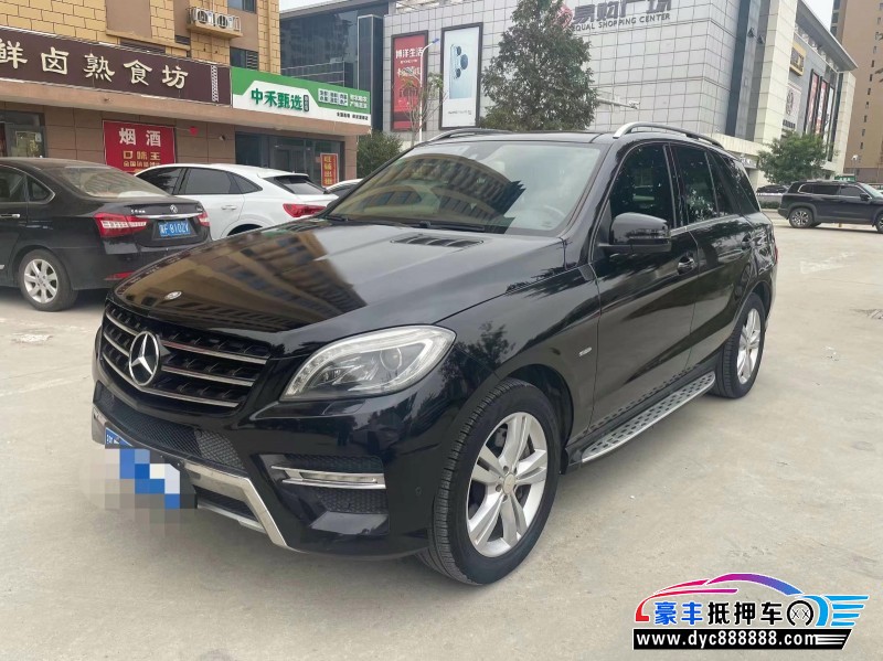 13年奔驰MLSUV抵押车出售