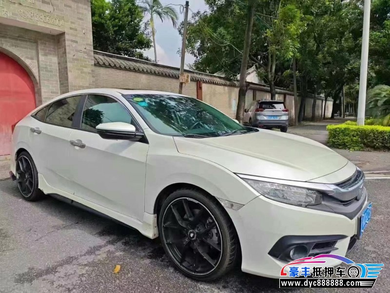 16年本田思域轿车抵押车出售