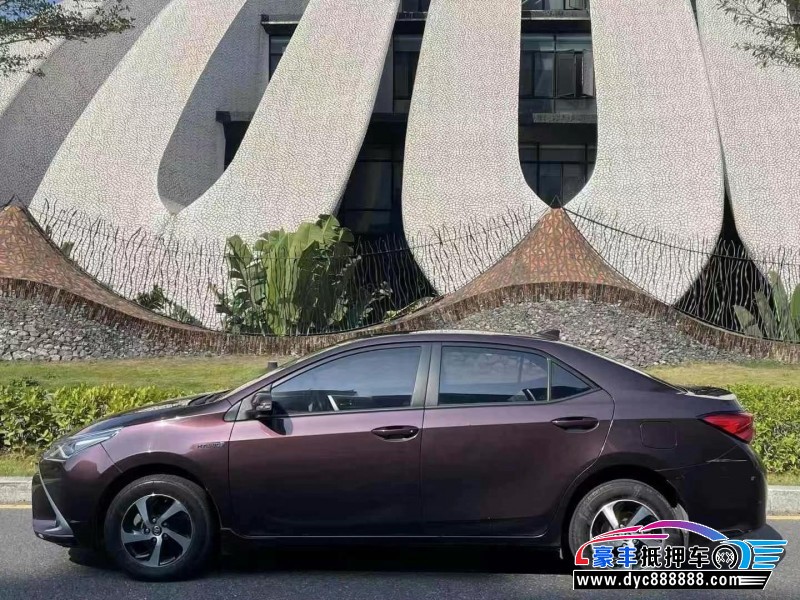 18年丰田雷凌轿车抵押车出售