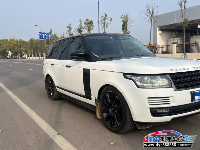 13年路虎揽胜行政轿车抵押车出售