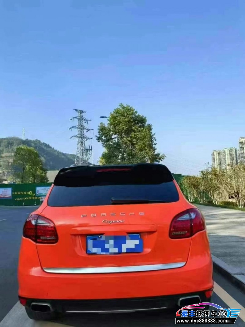 13年保时捷卡宴轿车抵押车出售