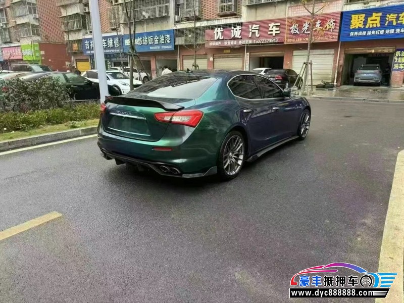 19年玛莎拉蒂Ghibli轿车抵押车出售