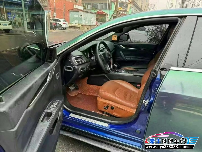 19年玛莎拉蒂Ghibli轿车抵押车出售