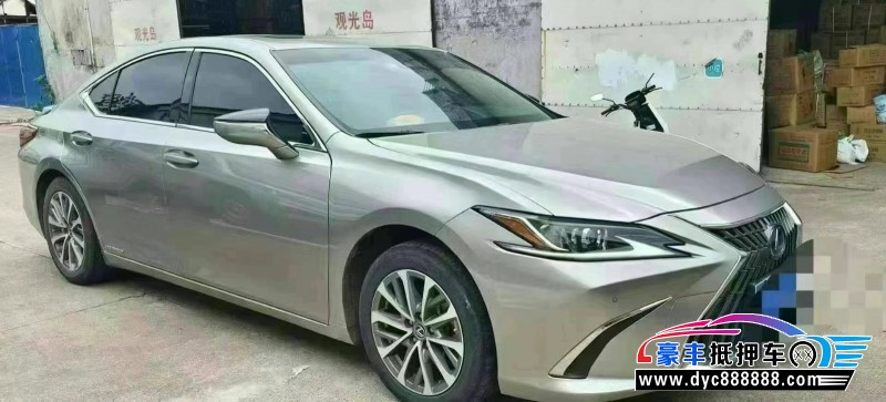 22年雷克萨斯ES轿车抵押车出售