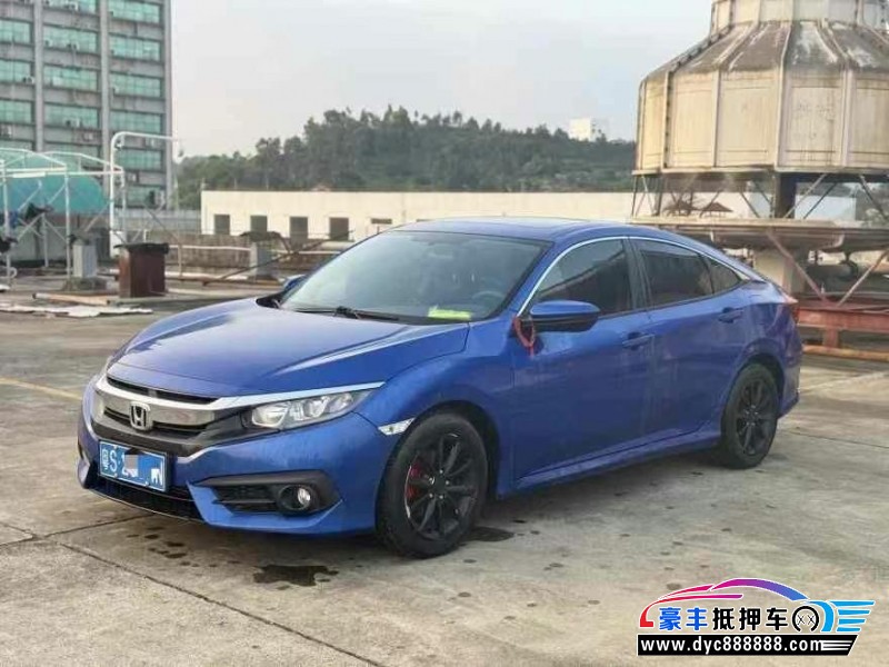 19年本田思域轿车抵押车出售