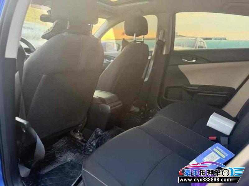 19年本田思域轿车抵押车出售