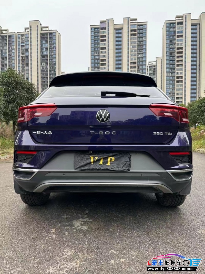 21年大众探歌轿车抵押车出售